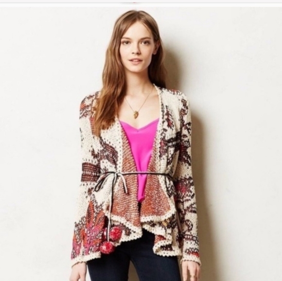 Anthropologie Pleiades Cardigan Sweater jacket XS - Picture 1 of 5